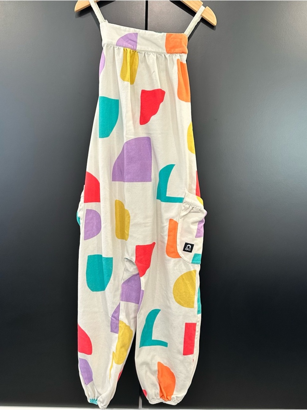 Rags Abstract Print Strappy Jumper